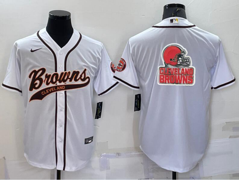 Men's Cleveland Browns White Jersey
